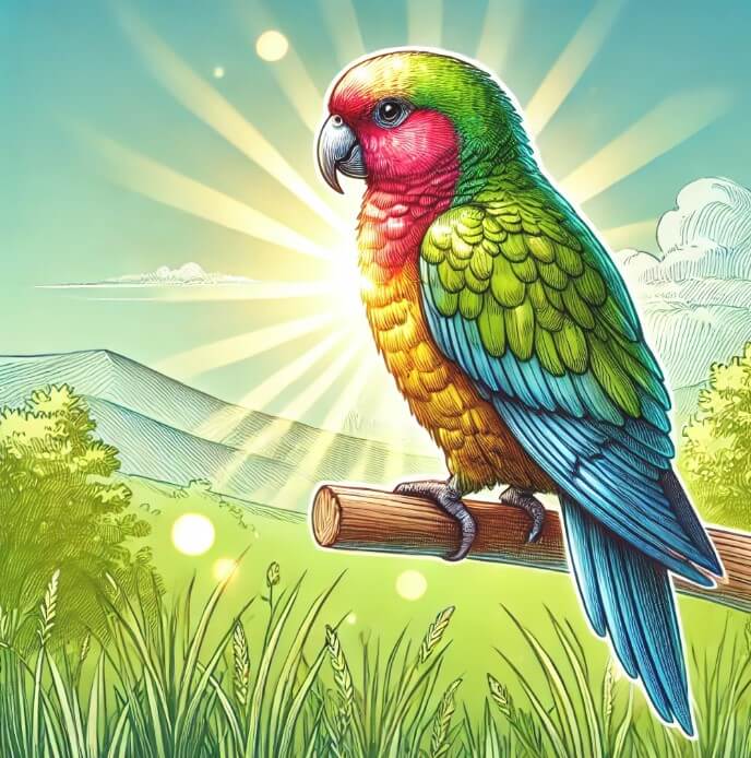 How to Tell Parrot Is Getting Enough Sunlight Through Eyes