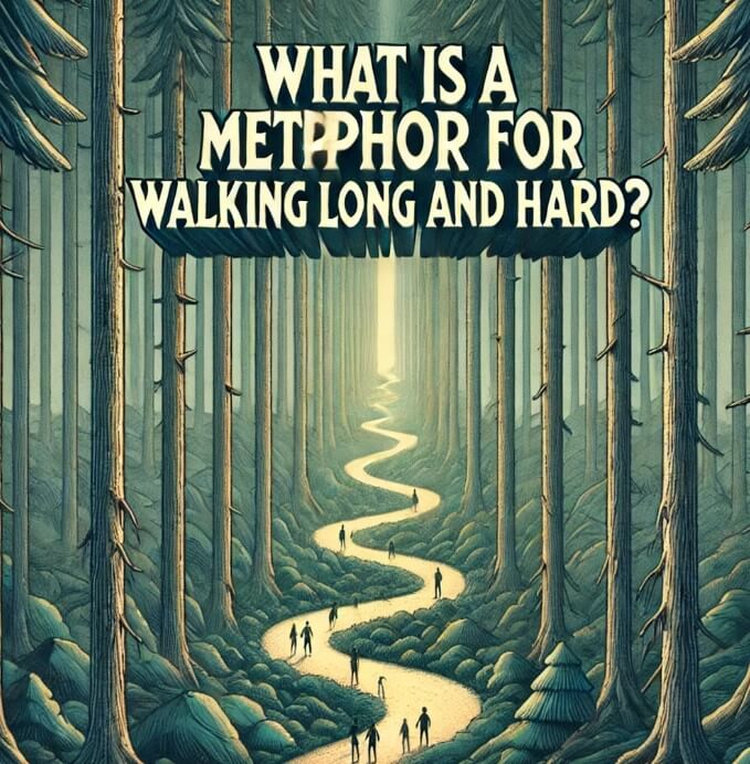 What Is a Metaphor for Walking Long and Hard